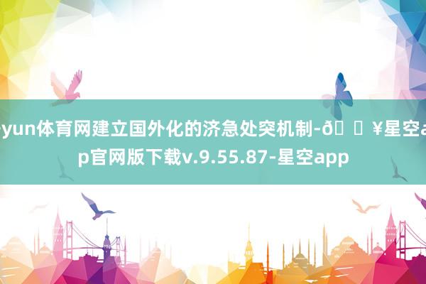 开yun体育网建立国外化的济急处突机制-🔥星空app官网版下载v.9.55.87-星空app