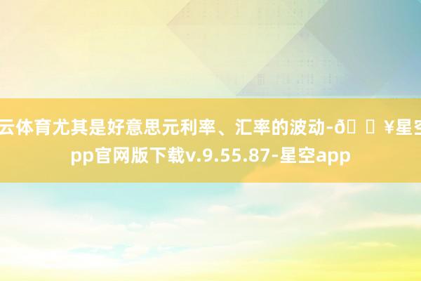 开云体育尤其是好意思元利率、汇率的波动-🔥星空app官网版下载v.9.55.87-星空app