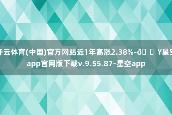 开云体育(中国)官方网站近1年高涨2.38%-🔥星空app官网版下载v.9.55.87-星空app