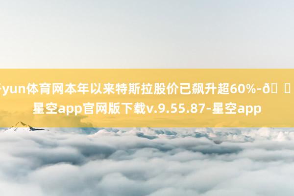 开yun体育网本年以来特斯拉股价已飙升超60%-🔥星空app官网版下载v.9.55.87-星空app