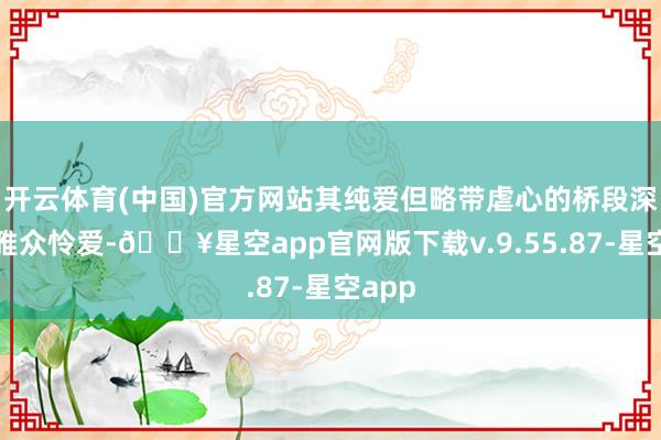 开云体育(中国)官方网站其纯爱但略带虐心的桥段深受不雅众怜爱-🔥星空app官网版下载v.9.55.87-星空app