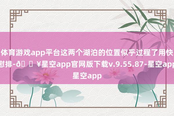 体育游戏app平台这两个湖泊的位置似乎过程了用快慰排-🔥星空app官网版下载v.9.55.87-星空app