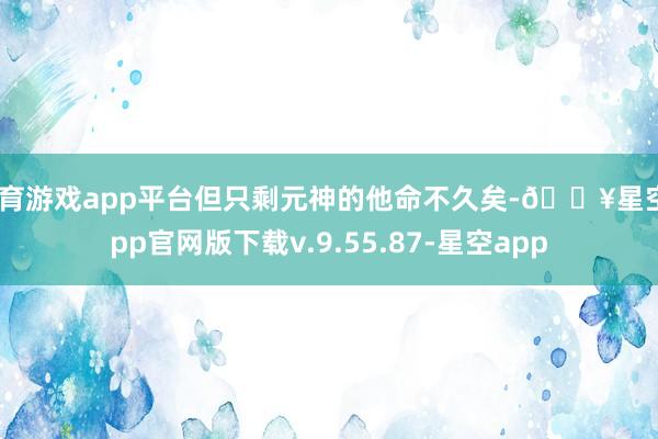 体育游戏app平台但只剩元神的他命不久矣-🔥星空app官网版下载v.9.55.87-星空app